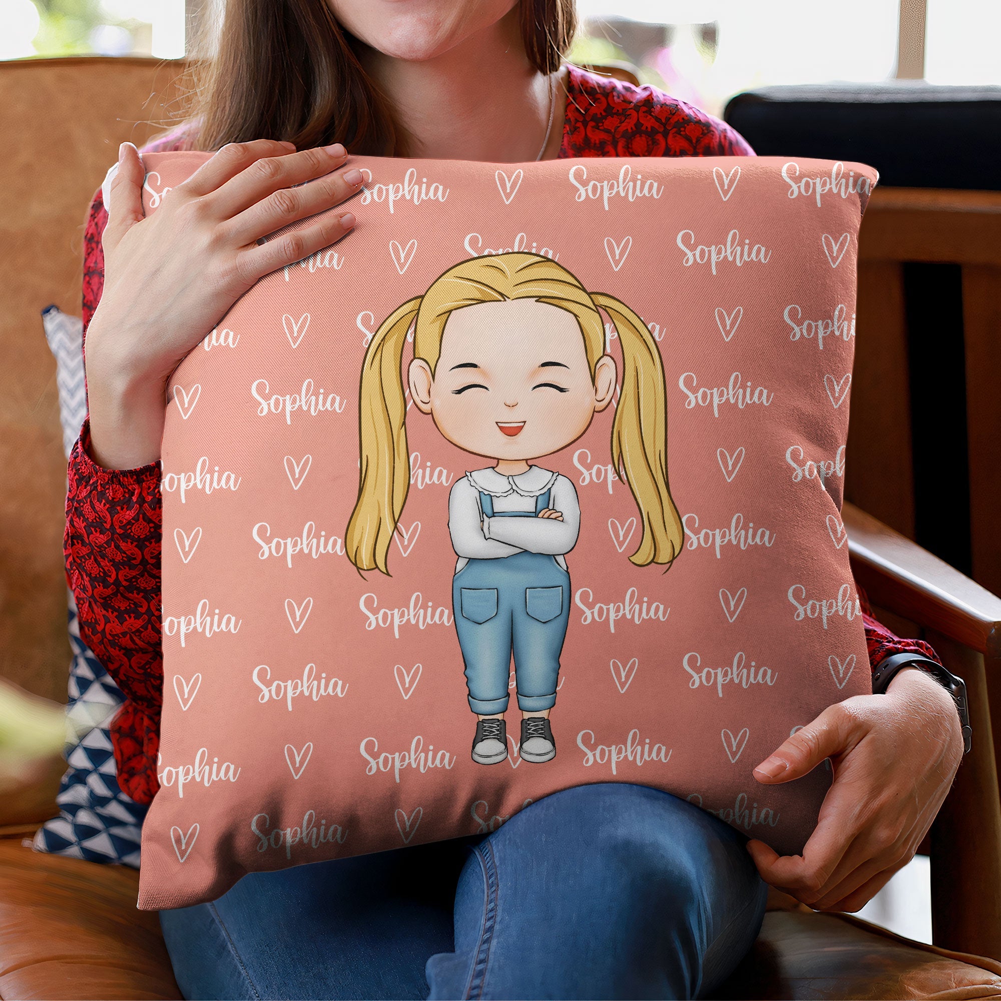 Personalized Name Pillow - Gift For Kids - Personalized Pillow (Insert Included)