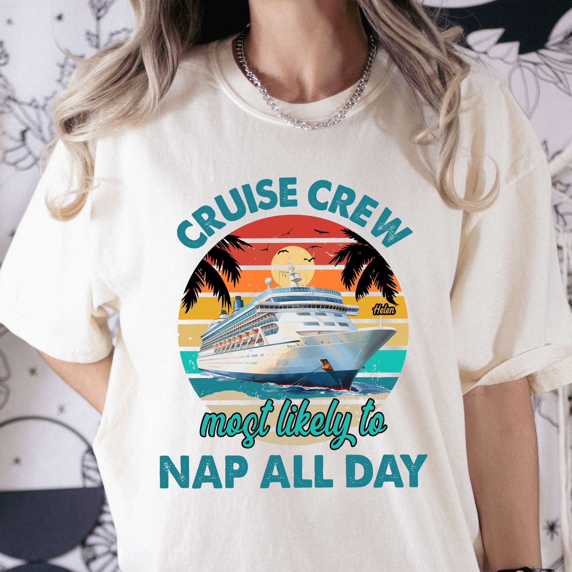 Family Cruise Crew Matching Shirts - Personalized Comfort Tee