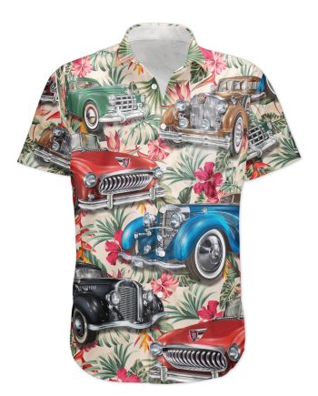 Car Lovers - Personalized Photo Hawaiian Shirt