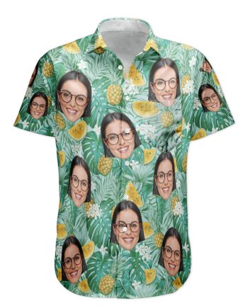 Custom Face - Personalized Photo Hawaiian Shirt