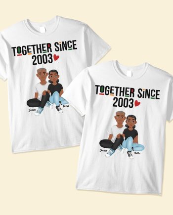 Together Since - Personalized Matching Shirts